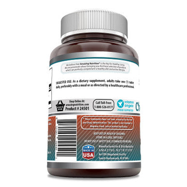 Amazing Formulas Choline Bitartrate - 650 Mg, 180 Tablets (Non-Gmo, Gluten Free) Supports Nerve & Brain Health - Promotes Cellular Function - Cognitive Support