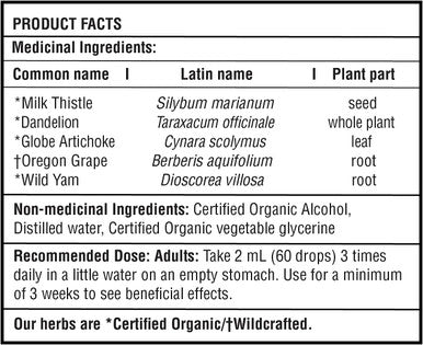 St. Francis Herb Farm Hepato DR Tincture | Daily Liver Support Supplement | Supports Liver Function and Liver Detox | Dandelion | Milk Thistle | Globe Artichoke | 100mL