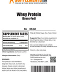 Bulksupplements.Com Grass Fed Whey Protein Powder - Pure Protein Powder - Unflavored Whey Protein Powder - Protein Supplement - Protein Powder Without Artificial Sweeteners (1 Kilogram - 2.2 Lbs)