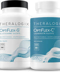 Theralogix OptiFlex Complete - 90-Day Supply - Glucosamine & Chondroitin Supplement - Support Healthy Joint Function - Joint Supplements for Women & Men - NSF - 180 Caps & 180 Tabs