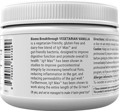 biOptimizers Leaky Gut Guardian (Vanilla) - 150g