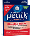 Nature's Way Probiotic Pearls Complete Digestive Health*, 1 Billion Live Cultures, 90 Softgels