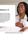 Thorne - Melaton-5-5 Mg Melatonin Supplement - Supports Normal Circadian Rhythms Restful Sleep & Relaxation - Third-Party Certified - Gluten Dairy & Soy-Free 60 Capsules