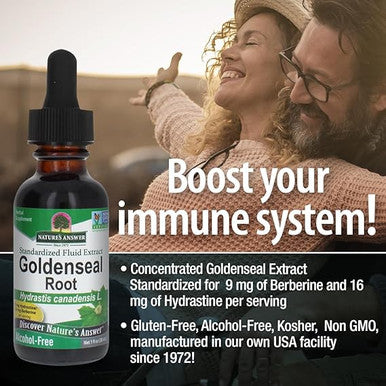 Nature's Answer Af Goldenseal Root 1 oz