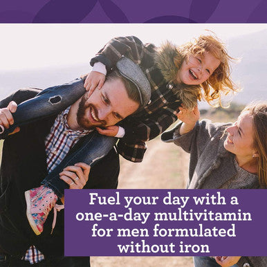 Innate Response Formulas Men'S One Daily Iron - Daily Multivitamin For Men Of Iron - With B Vitamins - Vegetarian, Non-Gmo, And Gluten-- 60 Count (60 Servings)
