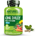 NATURELO One Daily Multivitamin for Men - with Vitamins & Minerals + Organic Whole Foods - Supplement to Boost Energy, General Health - Non-GMO - 120 Capsules | 4 Month Supply