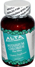 Alta Health Potassium Chlride/Silica 100 Cap