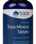 CONCENTRACE Trace Mineral Tablets. 300 Tablets. Magnesium, Calcium, Potassium, Kelp, Alfalfa, All Natural, No Sugar, Electrolytes