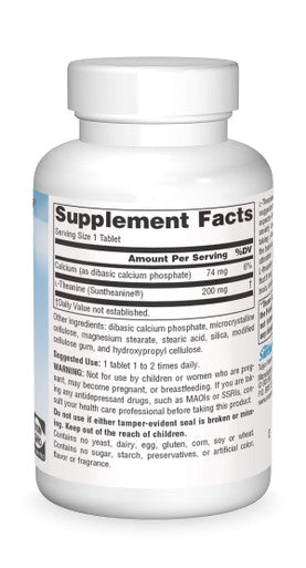 Source s Serene Science L-Theanine, Focused Relaxation*, 200mg - 60 Tablets