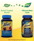 Nature'S Way Alive! Men'S Premium Gummy Multivitamin, Full B Vitamin Complex To Support Daily Energy Metabolism*, 75 Gummies