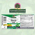 Nature'S Answer Alcohol- Stevia Leaf Liquid Extract Drops 2-Fluid Oz Gluten and Alcohol Standardized Stevia Drops | Natural Sweetener | Diabetic Friendly | Keto Friendly