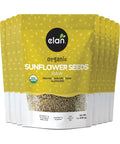 Elan Organic Raw Sunflower Seeds 7.1 oz Unsalted Kernels Shelled Seeds No Shell NonGMO Vegan GlutenFree Kosher All Natural Snacks & Toppings