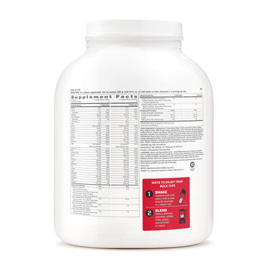 Gnc Pro Performance Bulk 1340 - Double Chocolate, 9 Servings, Supports Muscle Energy, Recovery And Growth,Cream