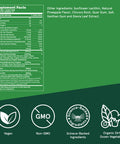 Bulletproof Greens Packets, 15 Count, Daily Greens Powder With Superfoods And Nootropics For Wellness Support