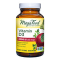 MegaFood Vitamin D3 2000 Iu (50 Mcg) - Vitamin D Supplements With Real Food Immune Support Supports Bones Teeth & Muscles Vegetarian Certified Non-Gmo Kosher 90 Tablets 90 Servings