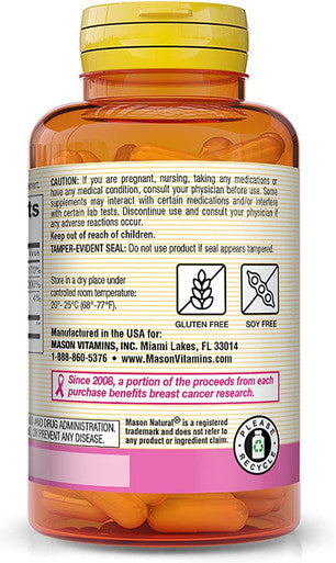 Mason Vitamins Collagen Plus Biotin & Vitamin C 1500 mg 120 Capsules per Bottle PACK of 8