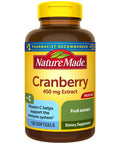 Nature Made Cranberry + Vitamin C Softgels 120 Count Value Size