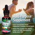 Nature'S Answer Black Walnut with Organic Alcohol 1000mg 1oz Extract | Promotes Overall Well-Being | Cardiovascular Support | Gluten- Non-GMO Vegan | Single Count