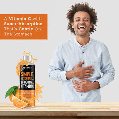 Zorbz Liposomal Vitamin C Purity Products 1000 mg OrangeSherbet Flavored Creamy Liquid VitaminC Fermented Made Without GMO Stomach Friendly Premium Absorption Immune Health 16 fl. oz.