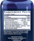 Life Extension Vitamins D and K with SeaIodine Vitamin D3 Vitamin K1 and K2 Iodine Supports Immune Bone arterial and Thyroid Health NonGMO GlutenFree 60 Capsules