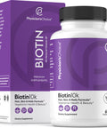 Physician'S Choice Biotin 10000Mcg With Coconut Oil For Hair Growth, Natural Hair, Skin And Nails Vitamins - High Potency Biotin