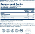 SOLARAY Calcium Citrate 1000mg Chewable Calcium Supplements for Women and Men Healthy Teeth and Bone Support Great Natural Orange Flavor Vegan Gluten Free 60Day 15 Servings
