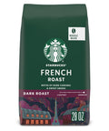 Starbucks Whole Bean Coffee, Dark Roast Coffee, French Roast, 100% Arabica, 1 bag (28 oz)