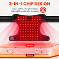 Red Light Therapy Shoulder Shoulder Heating Pad,Infrared Light Therapy For Body,Shoulder Brace 660Nm&850Nm Red Light Heated Shoulder Wrap