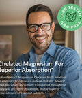 Futurebiotics Magnesium Glycinate 200 Mg Per Serving Chelated For High Absorption, Gentle On Stomach, Non-Gmo, 120 Vegetarian Capsules