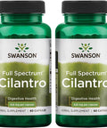 Swanson Cilantro (Coriander) 425 mg 60 Caps - 2 Pack