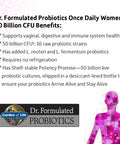 Garden of Life Probiotic Bundle: Dr. Formulated Once Daily Women S & Men'S Probiotics 50 Billion Cfu Shelf Stable Non-Gmo Probiotic For Men & Women With Prebiotic Fiber 30 Capsules Each