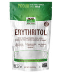 NOW Foods, Erythritol, Great-Tasting Sugar Replacement, Zero Calories, Low Glycemic Impact, Kosher, 2.5-Pound (Packaging May Vary)