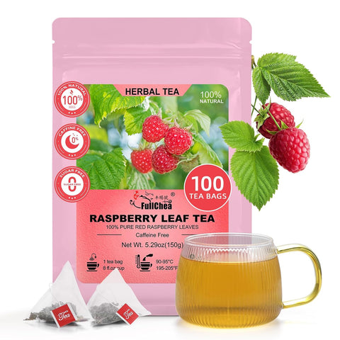FullChea - White Mulberry Leaf Tea, 40 Teabags Ã¢â‚¬â€œ 100% Pure Dried Mulberry Tea Ã¢â‚¬â€œ Slightly Sweet & Refreshing - Non-GMO - Caffeine-Free - Support Wellness & Improve Digestion