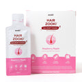 HairZooki High Strength Biotin Zinc & Selenium Wrapped in Lipids for Maximum Absorption | Alcohol Free Vegan Soy Free Natural Ingredients | Support Hair Skin & Nail (Raspberry 30 Servings)