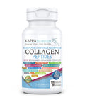 KAPPA NUTRITION (120 Capsules), Collagen Type I, II, III, 6 Billion Probiotics Resistance, Hyaluronic , Vitamin C, Biotin & MCT Oil, Hair, Nails, and Skin, Collagen Peptides 14 in 1 from