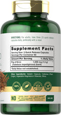 Carlyle PAU D'Arco Capsules | 1500mg | 180 Count | Non-GMO Gluten | Herbal Supplement