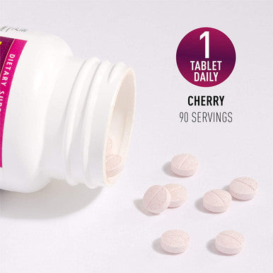 Natural Factors Vitamin B12 Methylcobalamin 1000 mcg Chewable Support for Energy and Immune Health Vegetarian Gluten Free 90 tablets 90 servings
