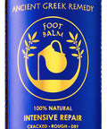Organic Foot Cream Made of Olive Almond Grapeseed Lavender Vitamin E Oil. Balm Moisturizer for Cracked Dry Feet Hands Heels Elbows Nails Knees. Natural Foot Care lotion 3.4 Oz