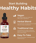 Maryruth Organics USDA Organic Mushroom Complex | Herbal Liquid Drops Mushroom Supplement | Lion's Mane Reishi Mushroom Shiitake Mushrooms | NonGMO Vegan