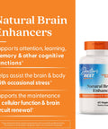 Doctor'S Best Natural Brain Enhancers - Brain Health Supplement For Memory And Focus Support Phosphatidylserine Alpha Gpc & Calcium Capsules For Men & Women Gluten Free 60 Ct Veg Caps