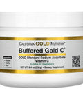 Buffered Vitamin C Powder, Non-Acidic, Gold C, Usp Grade Sodium Ascorbate, Suitable For Vegans And Vegetarians, 8.40 Oz (238 G)