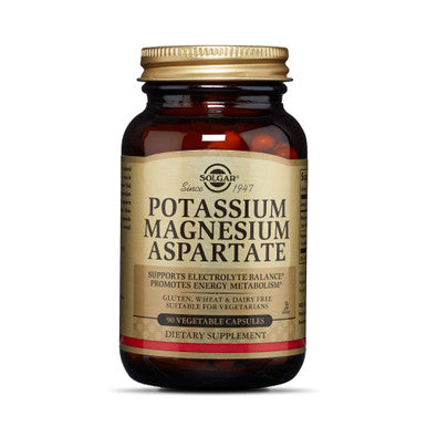 Solgar Potassium Magnesium Aspartate Vegetable Capsules 90 V Caps