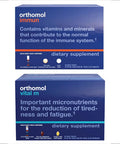 Orthomol Immun & Vital M Vials Men's Health and Immune Support Supplements 30-Day Supply