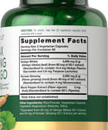 Carlyle Panax Ginseng + Ginkgo Biloba | 120 Vegetarian Capsules | 5,000Mg | Vegetarian, Non-Gmo, And Gluten Free Supplement
