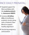 Garden of Life Once Daily Prenatal Bundle: Mykind Organics Prenatal Once Daily Multivitamin 30 Vegan Tablets Plus Dr. Formulated Once Daily Prenatal Probiotics 20 Billion Cfu 30 Vegetarian Capsules