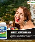 Best Naturals Probiotics for Women 100 Billion CFU - 10 Strains + Prebiotics Fiber + Digestive Enzyme Blend + Women's Health Herbal Blend - Immune Digestive & Gut Health - 60 Deleyaed Capsules