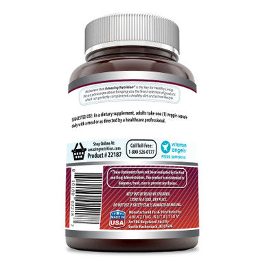 Amazing Formulas Quercetin 500Mg 120 Veggie Capsules Supplement - Non-Gmo - Gluten Free - Supports Overall Health & Well Being