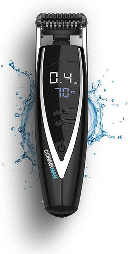 Conair for Men Super Stubble; Black - Wet/Dry + Lithium Ion Battery Powered