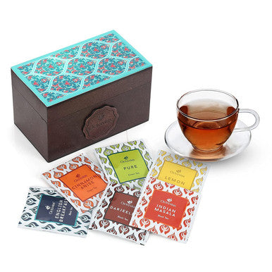 Octavius Assorted Tea Sampler Set (3 Flavors 100 Tea Bags) | Black Tea Sampler Pack | Tea Set Pack of 2