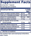 Vitanica Iron Extra Iron Supplement Enhanced Absorption with Vitamin C 500mg Methylfolate 400mcg B12 Vitamin 500mcg Calcium Yellow Dock Dandelion Root & Nettle Leaf Extract Vegan 60 Capsules